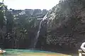Ogawa Falls from the two-storey observation deck