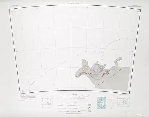 Ohio Range in southeast of map