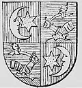 Coat of arms of the Bishop of Bratislava and Varadín, Ján Okolicsányi († 1736) from 1726