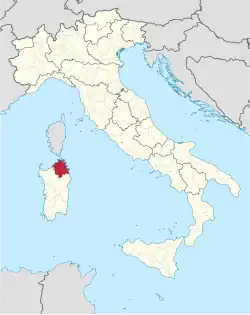 Province of Gallura-Northeast Sardinia in Italy