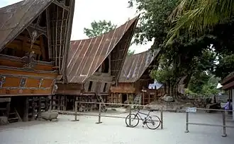 A traditional Batak Toba house, North Sumatra