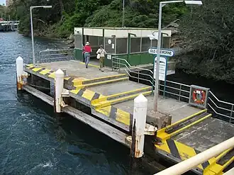 In 2009 showing its 1985 concrete reconstruction