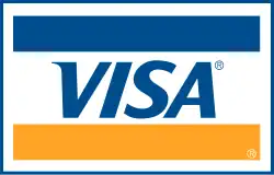 Visa logo from July 1, 1992 to 2000
