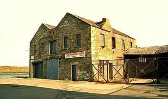 Old coal store at Dundrum Harbour