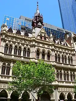 Olderfleet Buildings, Collins Street, Melbourne; completed 1888.[45]