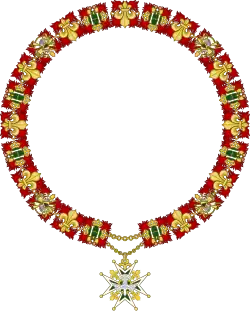 Collar of the knights of the order.