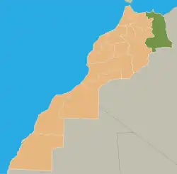 Location in Morocco