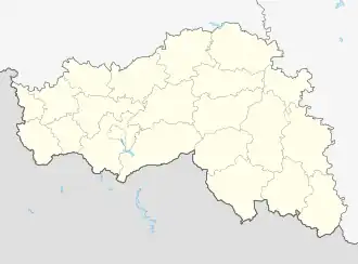 Gubkin is located in Belgorod Oblast