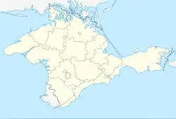 Gaspra is located in Crimea