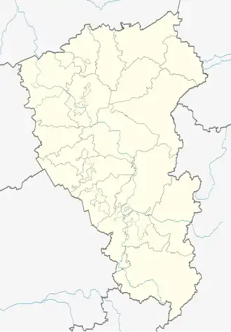 Tashtagol is located in Kemerovo Oblast