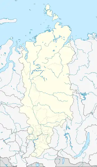 Turukhansk is located in Krasnoyarsk Krai