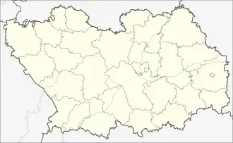 Bashmakovo is located in Penza Oblast