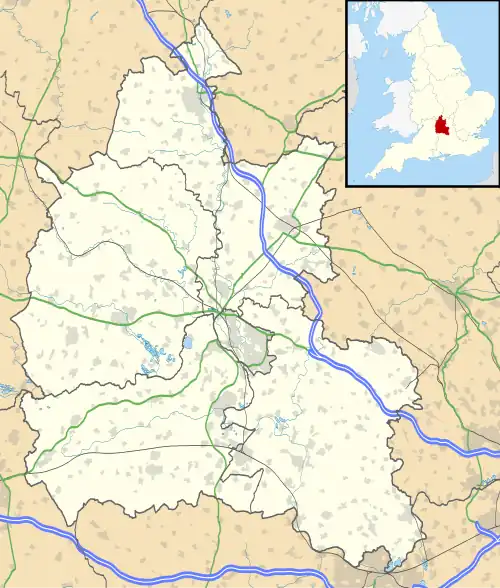 Abingdon-on-Thames is located in Oxfordshire