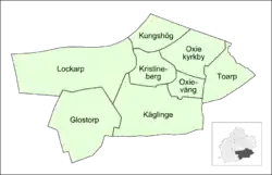 Oxie's neighbourhoods