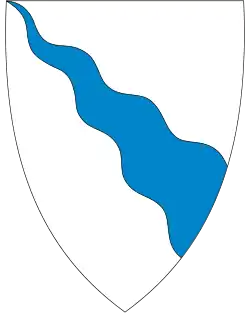 Coat of arms of Øyestad Municipality (1985-1991)