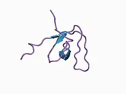 1awx: SH3 DOMAIN FROM BRUTON'S TYROSINE KINASE, NMR, MINIMIZED AVERAGE STRUCTURE