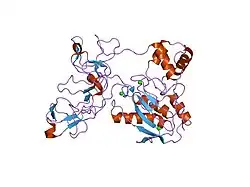 1l6j: Crystal structure of human matrix metalloproteinase MMP9 (gelatinase B).