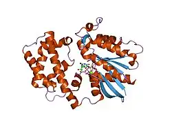 1svk: Structure of the K180P mutant of Gi alpha subunit bound to AlF4 and GDP