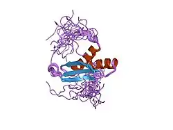 1x47: Solution structure of DSRM domain in DGCR8 protein