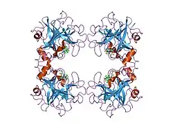 2fs8: Human beta-tryptase II with inhibitor CRA-29382