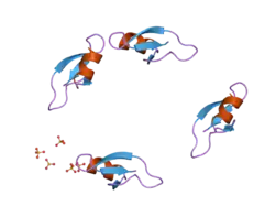 2nlb: Human beta-defensin-1 (Mutant Asn4Ala)