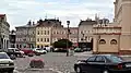 Rynek ("Market Square") filled with colourful historic architecture