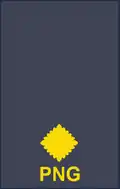 Second lieutenant (Papua New Guinea Air Element)