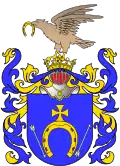 Coat of arms of Grębecki family from Brześć-Kujawski 18th century
