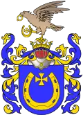 Coat of arms of Koczański family from Koczań near Radom, 17th century