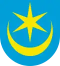 Coat of arms of Tarnobrzeg, Poland.