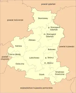 Division into gminas