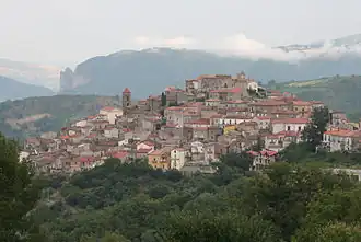 View of San Martino d'Agri