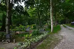 The Paide Sillaotsa Cemetery in Sillaotsa