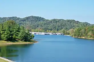 Paintsville Lake and marina