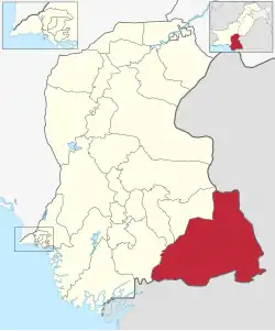 Location in Sindh