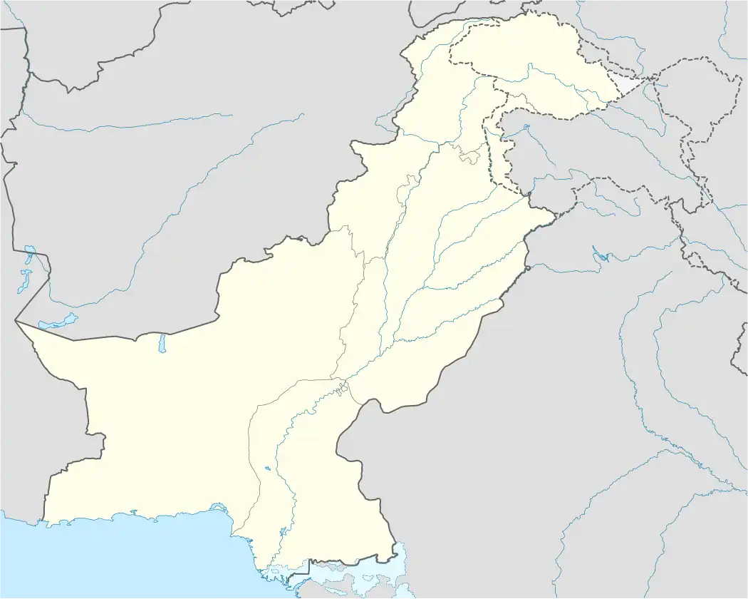 Umerkot عمرڪوٽ is located in Pakistan