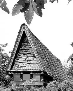 Bai meeting house of the Palauan people