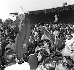 Pandit Jawaharlal Nehru in Children's Day celebrations, 14 November 1957