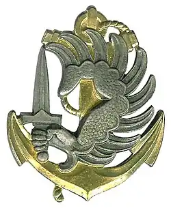 Beret insignia of para T.D.M