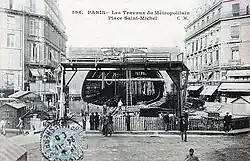 Sinking of the Saint-Michel station