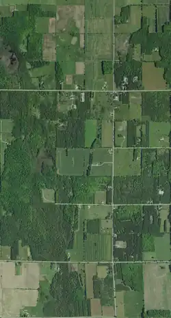 Southwestern Baileys Harbor, including Peninsula Center