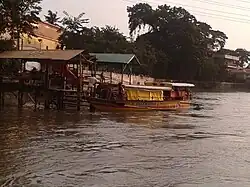 Boat transportation along the Pasig River