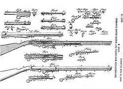 Firing cock repeating gun Patent 6663