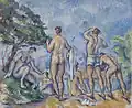 Paul Cézanne, Bathers, 1890–92