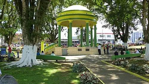 Central park of Ciudad Quesada