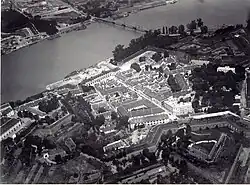 Potierek Bridge next to the Petrovaradin Podgrađe, 1920s