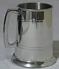 Pewter tankard