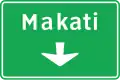 Lane direction