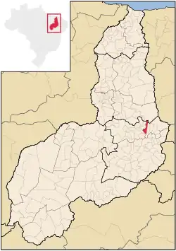Location in Piauí state