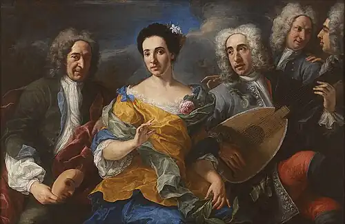 A Musical Group, c. 1730, Rhode Island School of Design Museum, Providence, Rhode Island